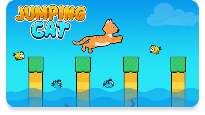 Jumping Cat