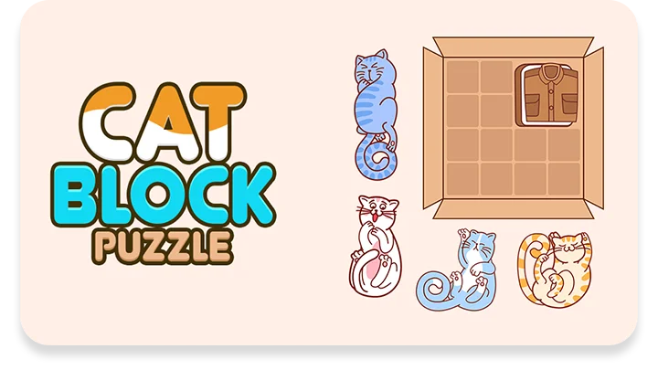 Cats Block Puzzle