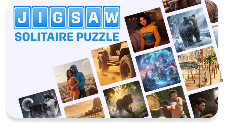 Jigsaw Solitaire Puzzle