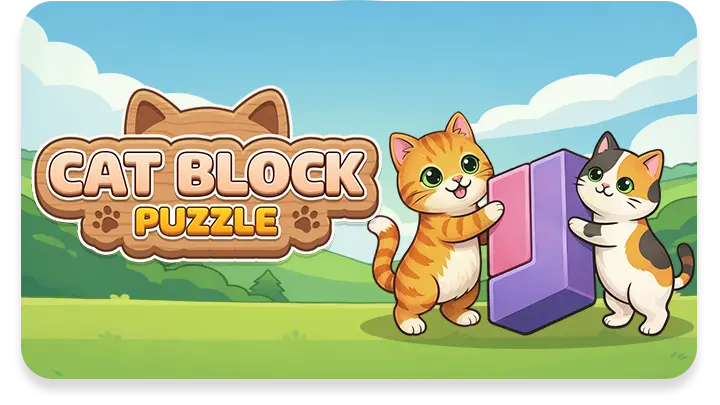 Cat Block Slide : Puzzle
