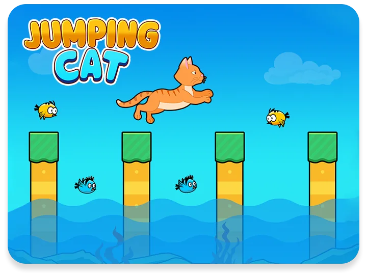 Jumping Cat