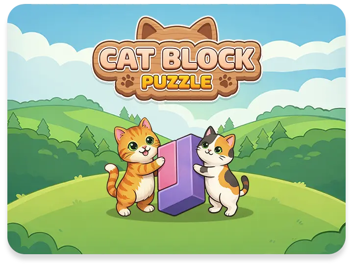 Cat Block Slide : Puzzle