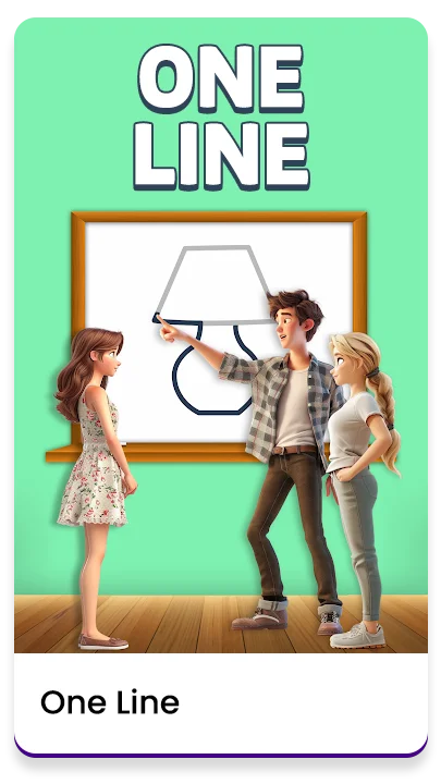 One Line: Drawing Puzzle Game