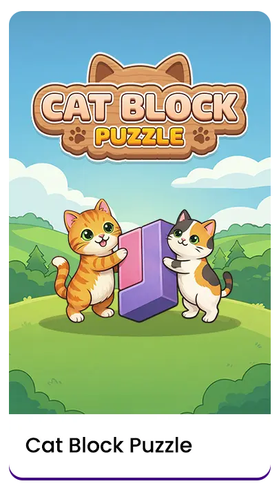 Cat Block Slide : Puzzle
