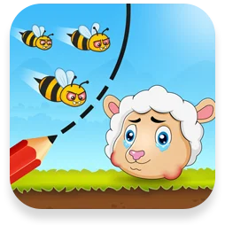 Rescue Sheep : Draw To Save